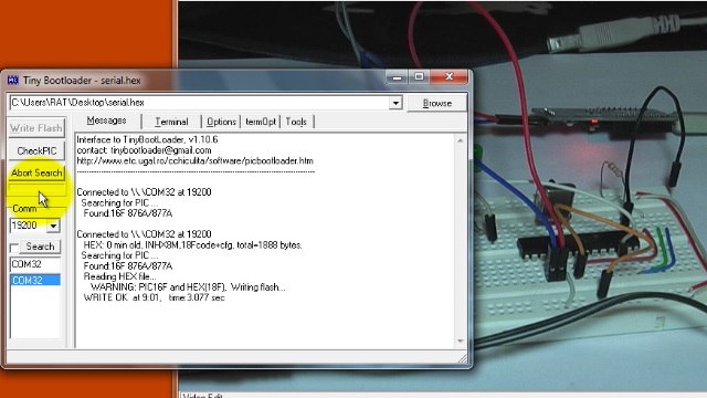 Tutorial PIC con Tiny Bootloader