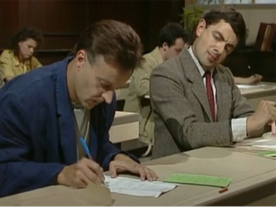 Copiando en el examen